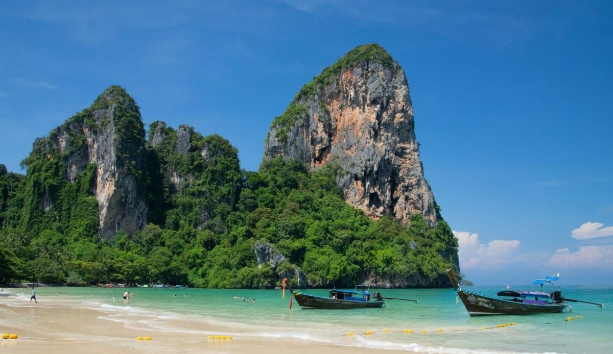 Railay Beach, Krabi, Thailand                        