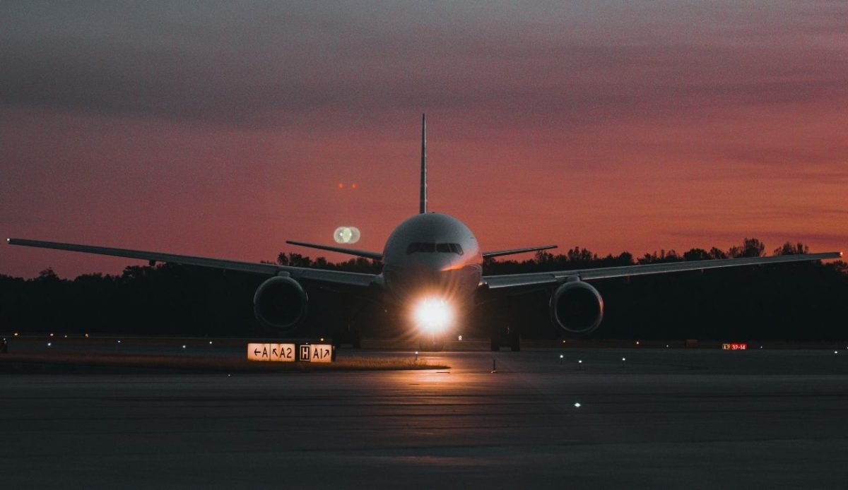 Redeye Flight at night                            