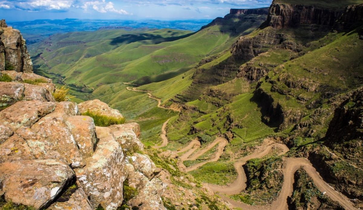 Sani Pass to Lesotho                        