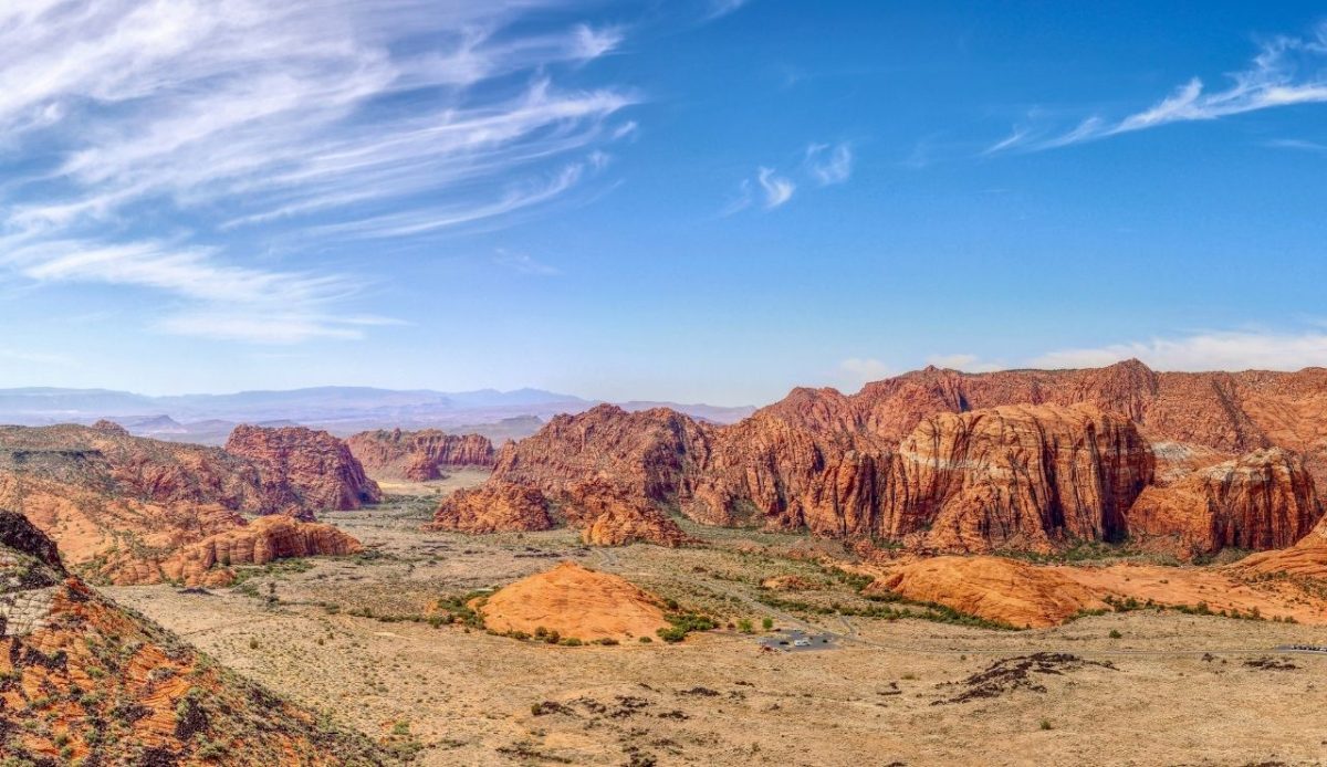 Snow Canyon state park, near St. George, Utah       