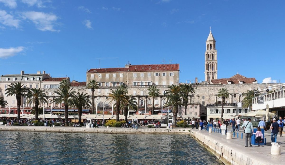 Split and Diocletian’s Palace, Croatia                     