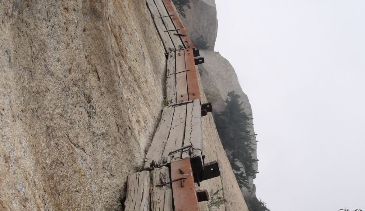 Huashan Plank Walk, China