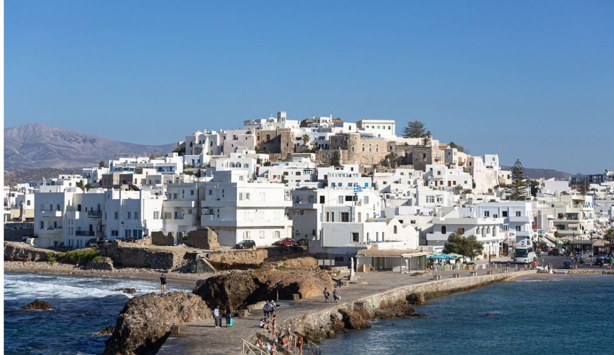 Naxos, Greece, instead of Santorini