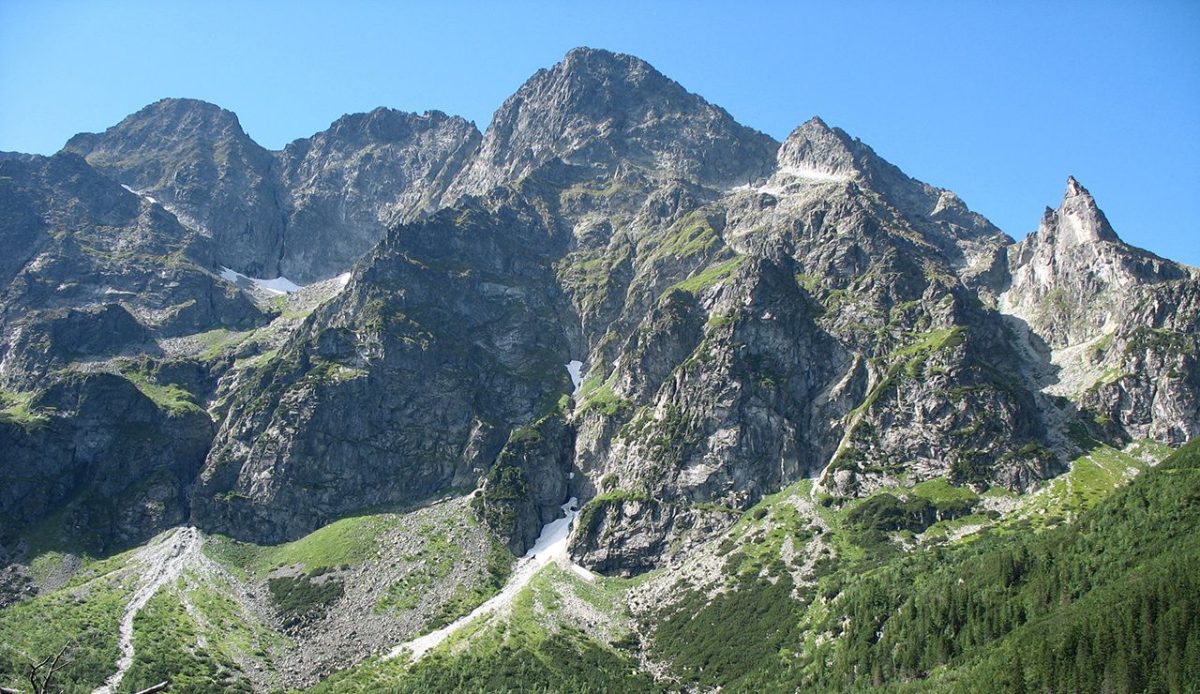 Tatra Mountains, Poland, instead of the Swiss Alps