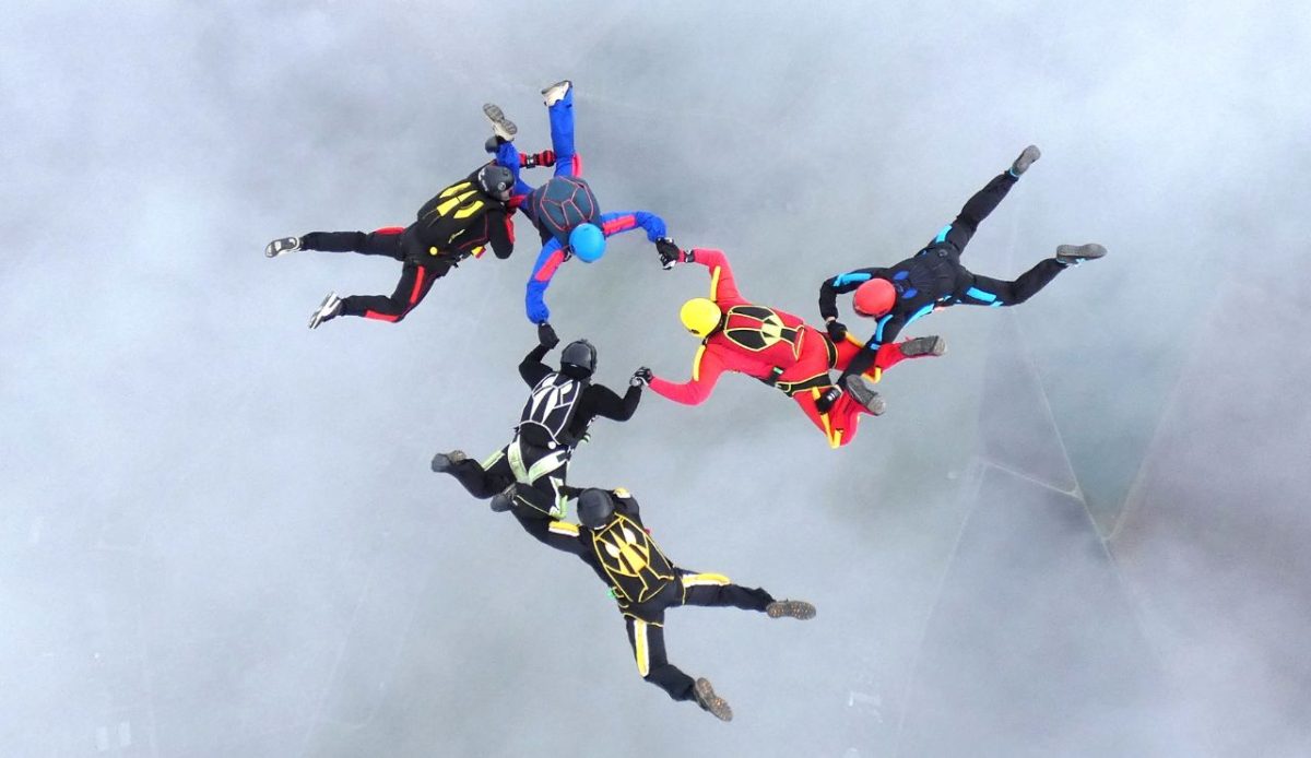 Skydiving
