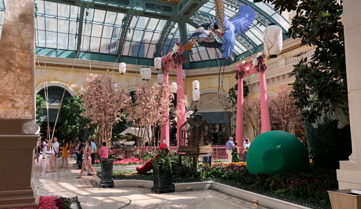 Las Vegas Bellagio Conservatory Holiday Display, Nevada