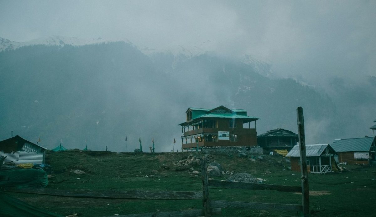 Waichin valley, Malana, Himachal Pradesh, India                         