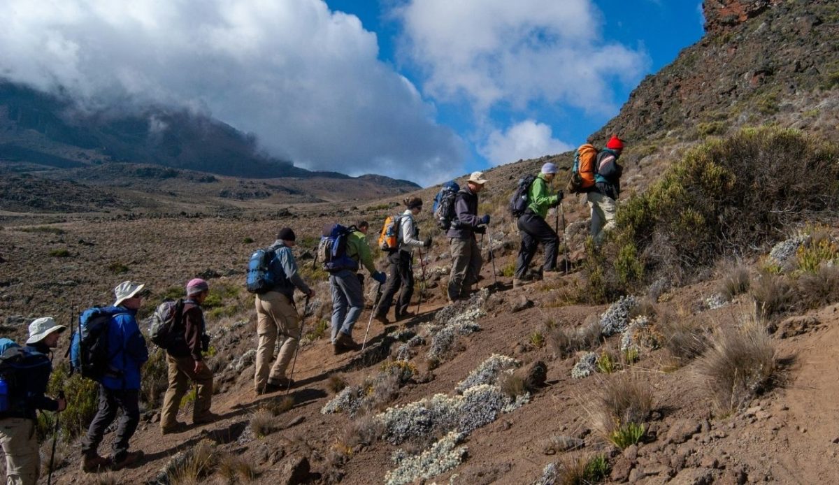 10 Essential Hiking Skills You Need Before Tackling Serious Trails 3 a group of hikers hiking on mountain