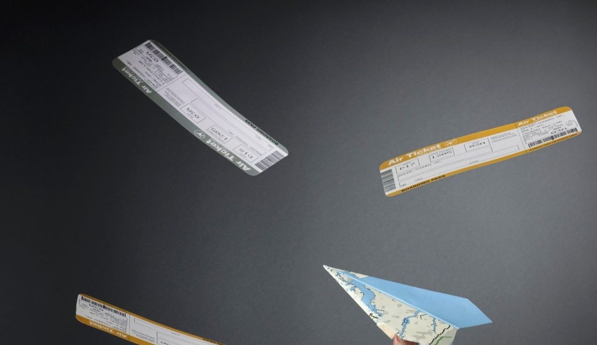boarding passes in air              