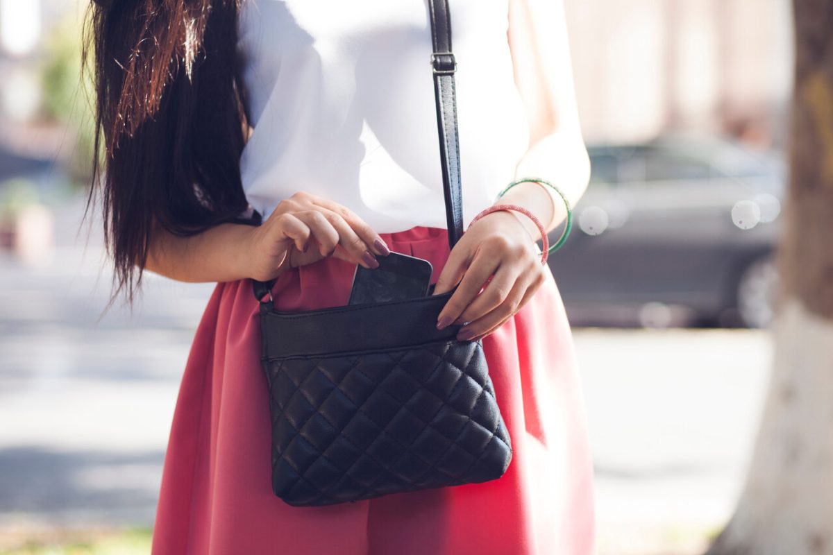 RFID-Blocking Crossbody Bag for City Exploration