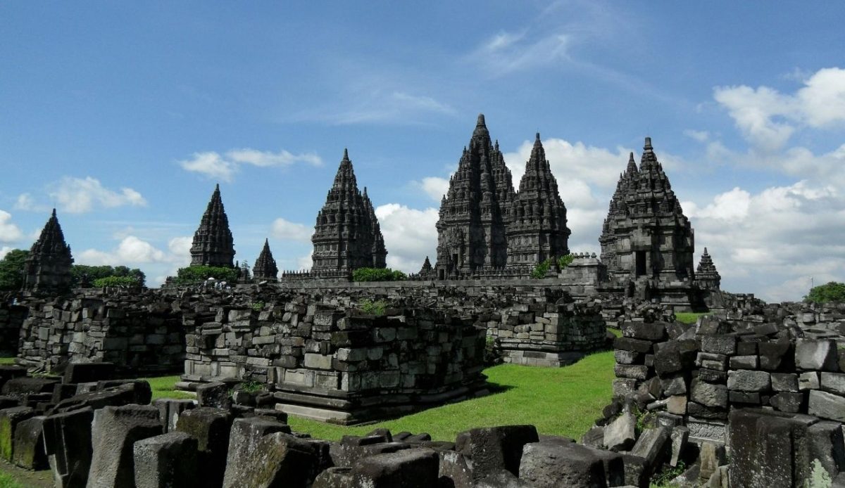 Yogyakarta, Indonesia  Gray Concrete Buildings Under Blue and White Cloudy Sky,