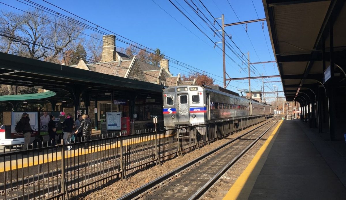 U.S. Train Travel Keeps Slowing as 13 Rail Lines Age Out 6 A SEPTA LansdaleDoylestown Line train bound for Center City Philadelphia stops at the Jenkintown-Wyncote Station in Jenkintown, Pennsylvania.