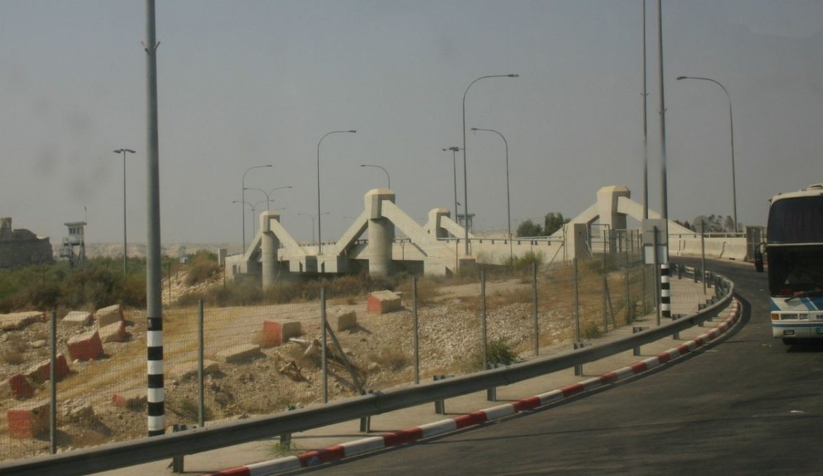 Allenby Bridge, West Bank and Jordan                                        