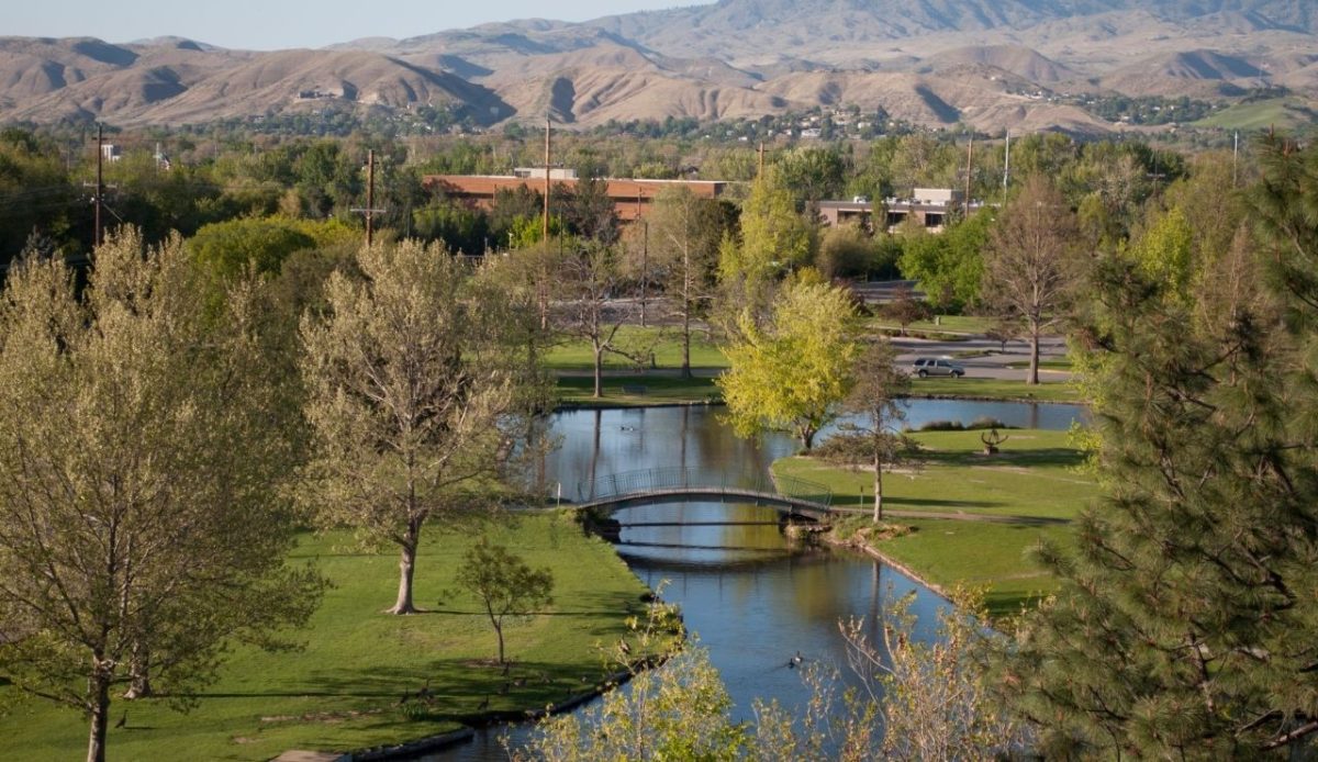 Ann Morrison Park, Boise, Idaho, USA                         