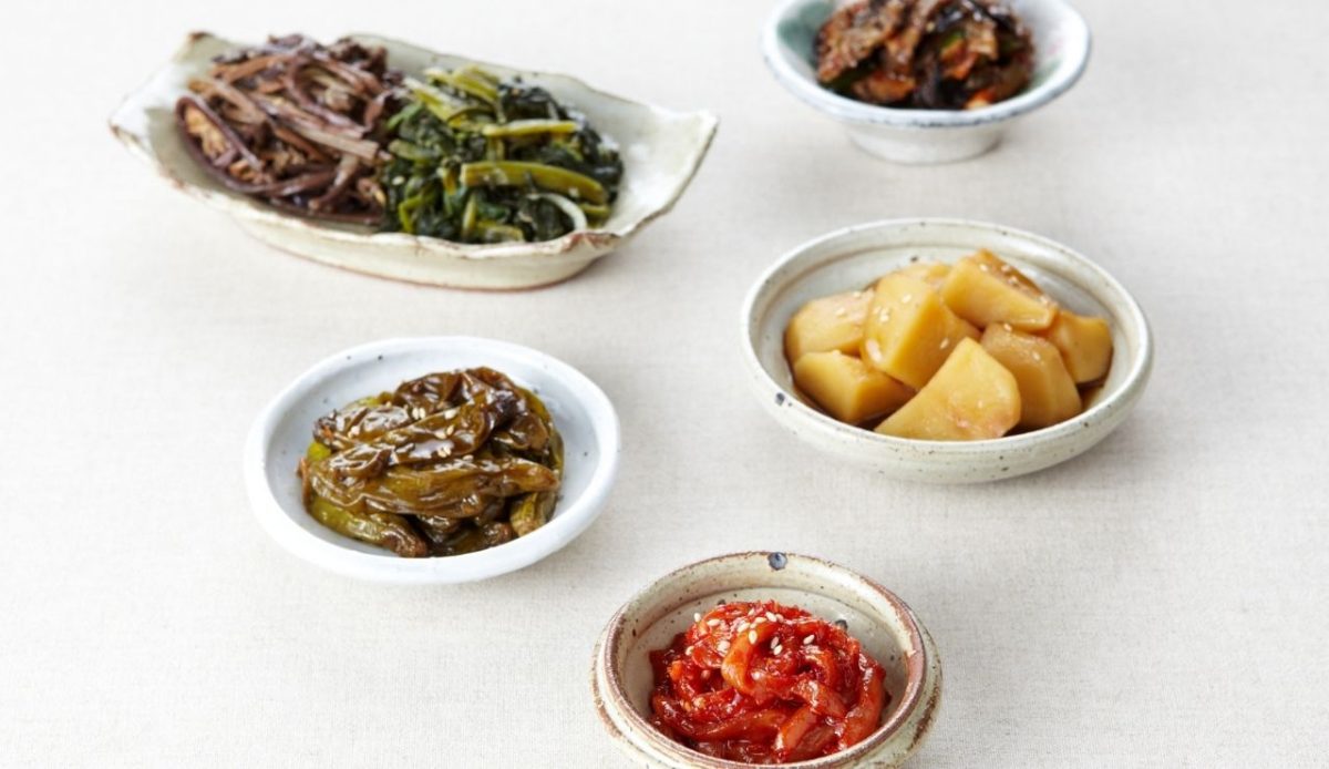 Banchan dishes                       
