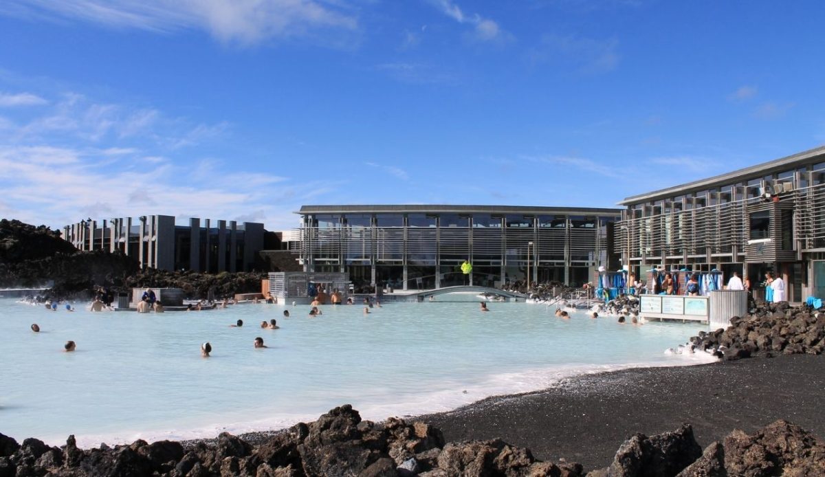 Blue Lagoon near Reykjavík, Iceland             