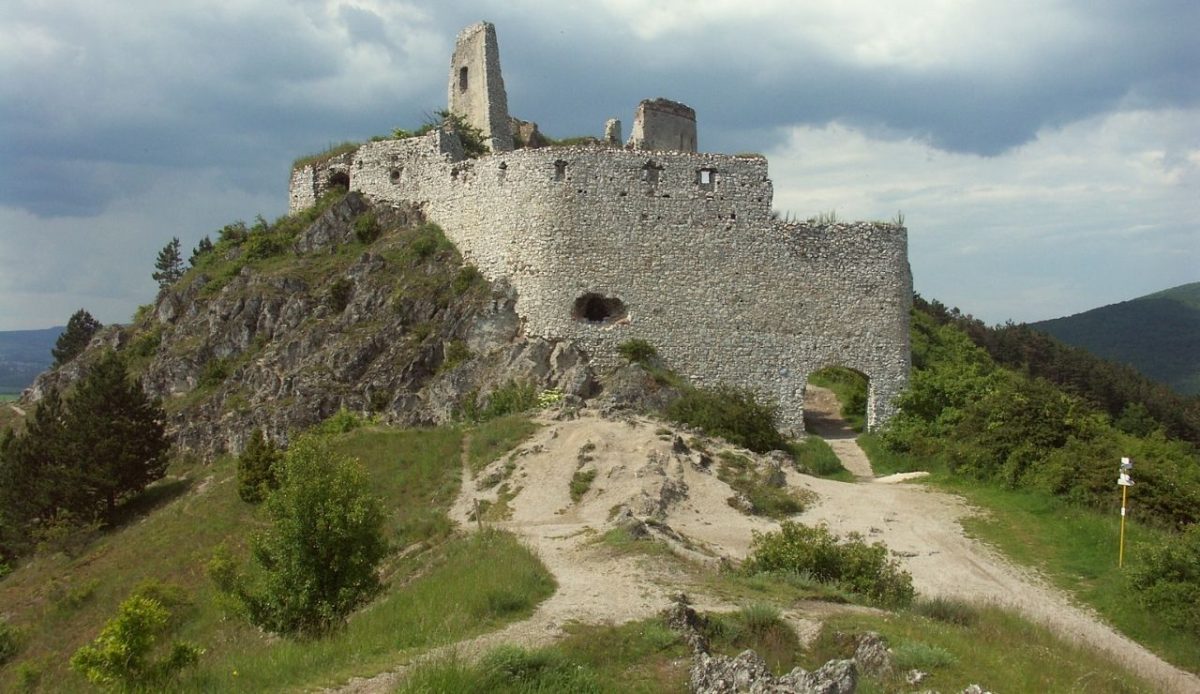 Čachtice Castle, Slovakia                          