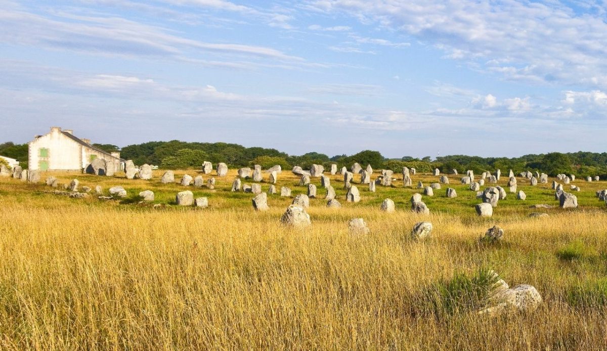 Carnac Megaliths, Brittany, France                           