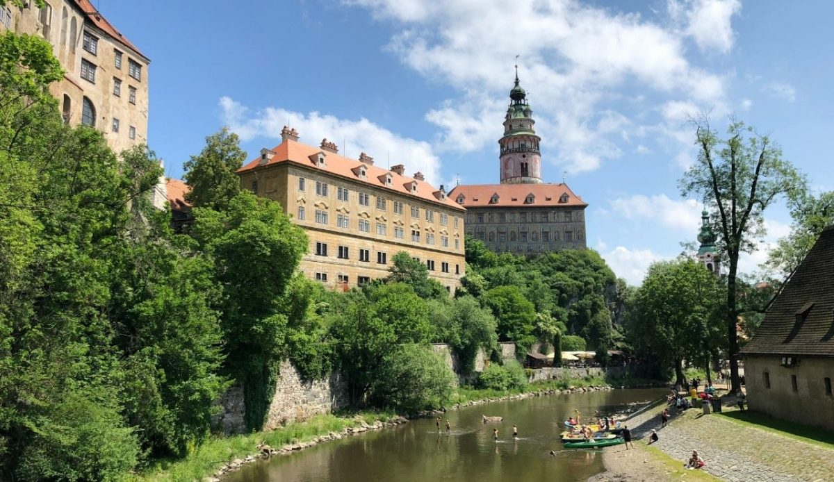Český Krumlov Castle, Czech Republic                             