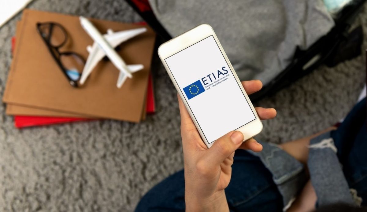 ETIAS on mobile phone                     