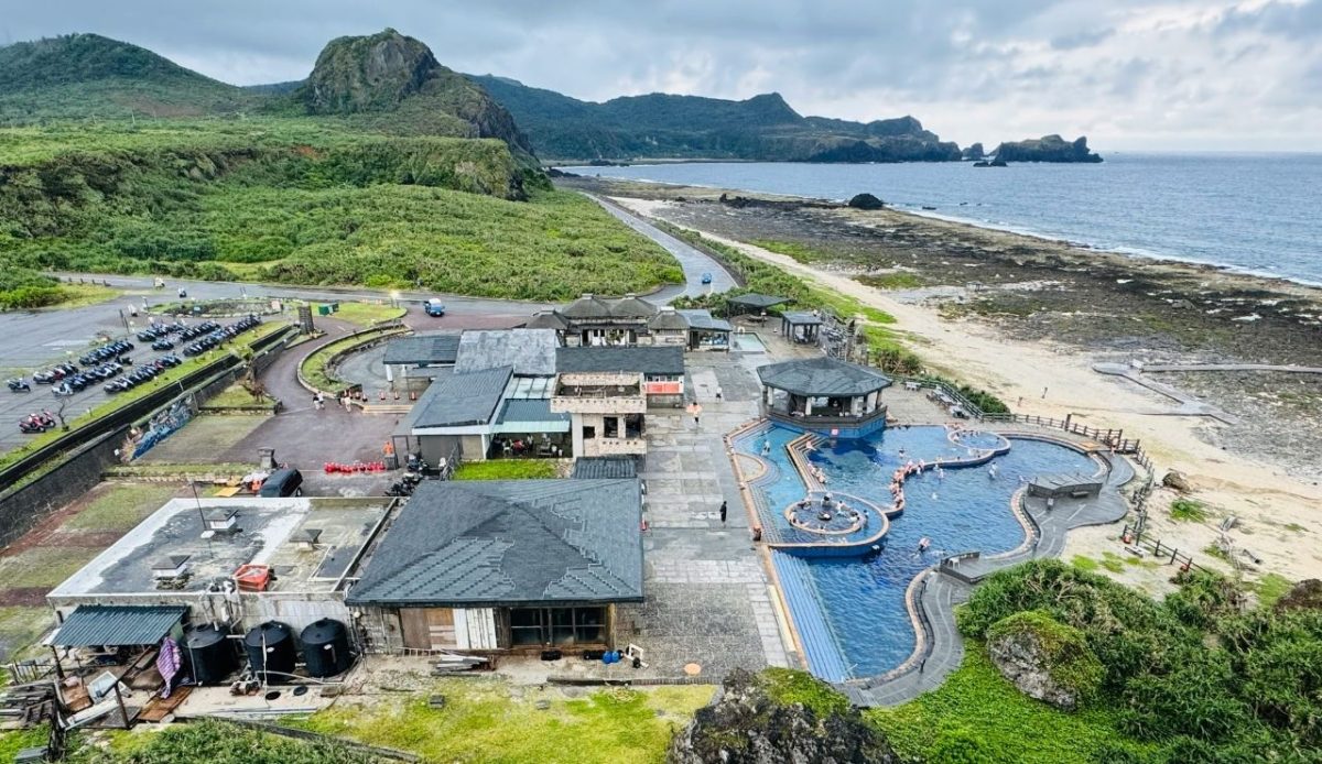 Green Island Asahi Hot Spring, Green Island Township, Taiwan                                       