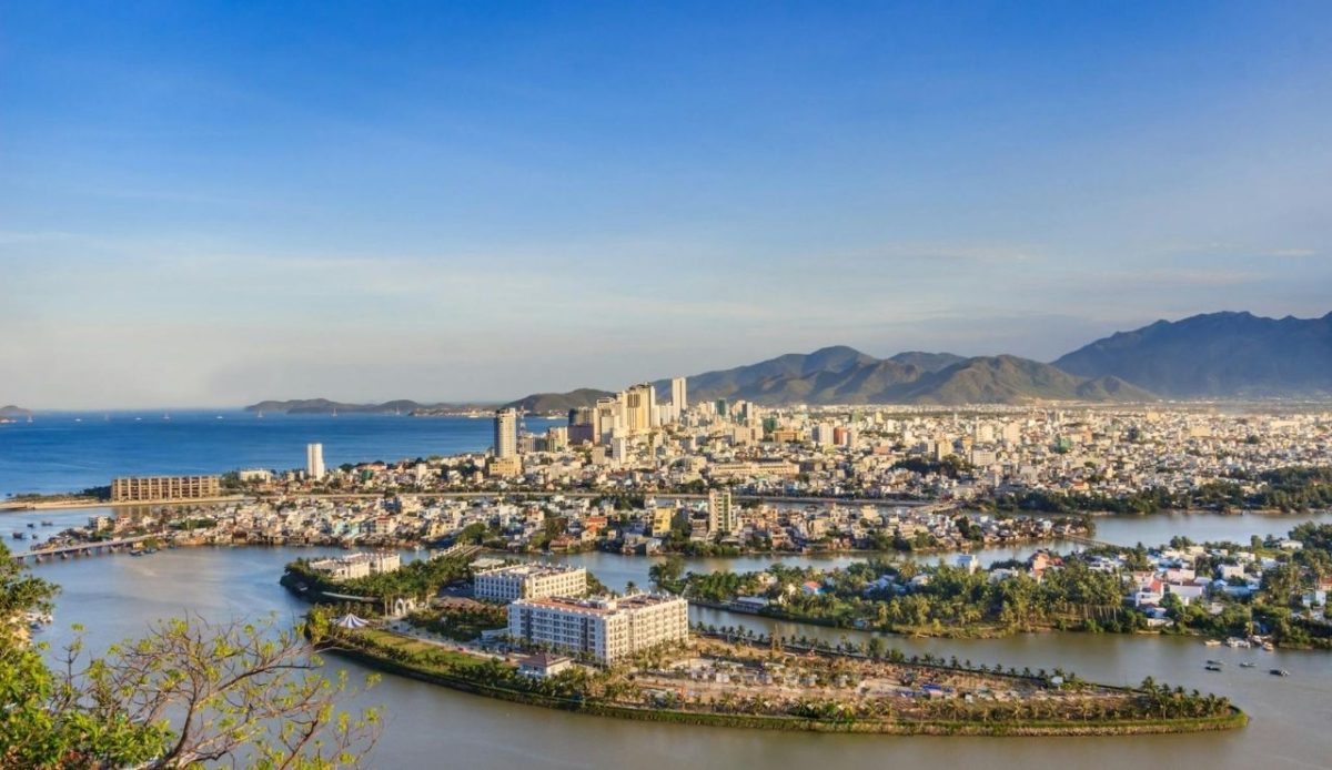 High rise buildings in Nha Trang, Vietnam                   
