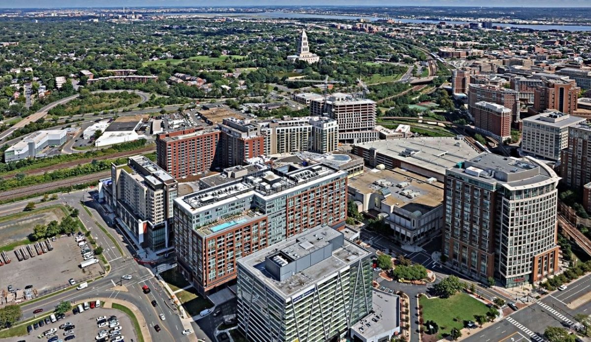 Hoffman Town Center in Alexandria, Virginia                             