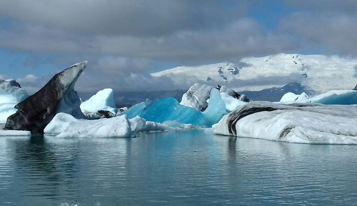 Jökulsárlón Glacier Lagoon, Iceland                                  