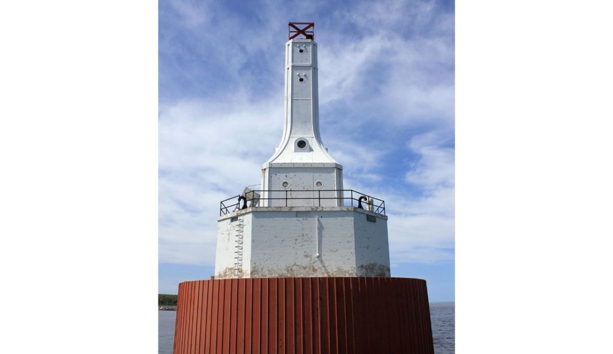 Keweenaw Waterway Upper Entrance Light, Michigan                                 