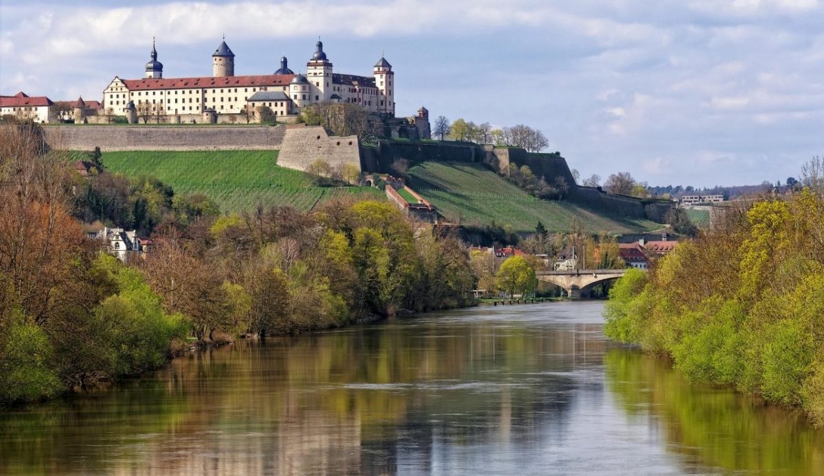 Marienberg Fortress in Wurzburg, Würzburg, Germany                          