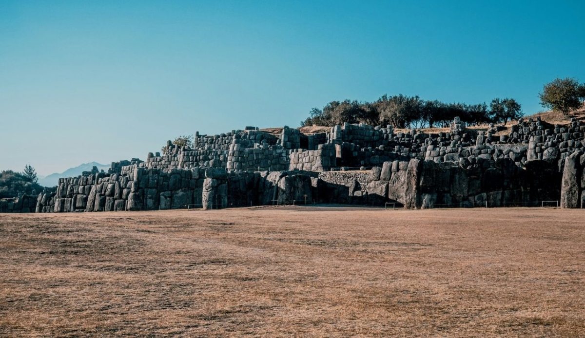 Megalithic walls at Sacsayhuamán near Cusco, Peru  Sacsayhuamán, Peru                          
