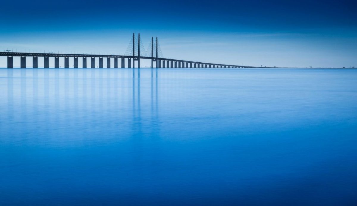 Oresund Crossing, Denmark and Sweden                                 