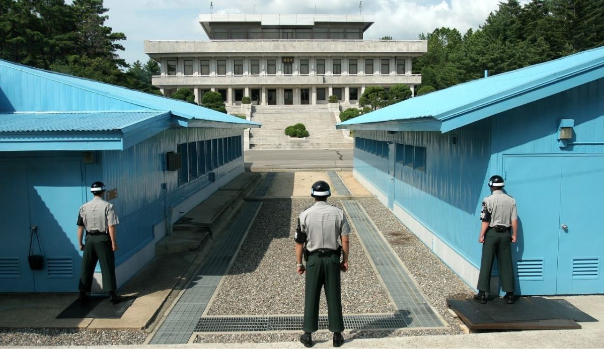 Panmunjom Joint Security Area, Korean DMZ, South Korea                      