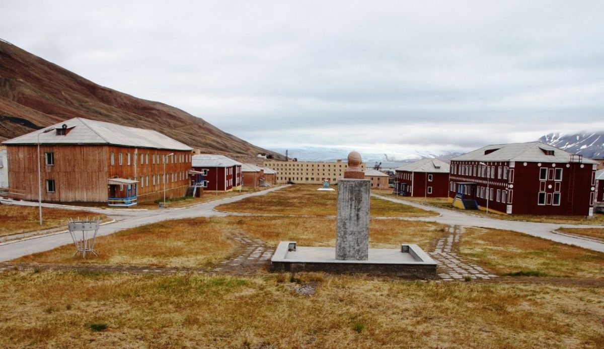 Pyramiden Svalbard Norway                                    