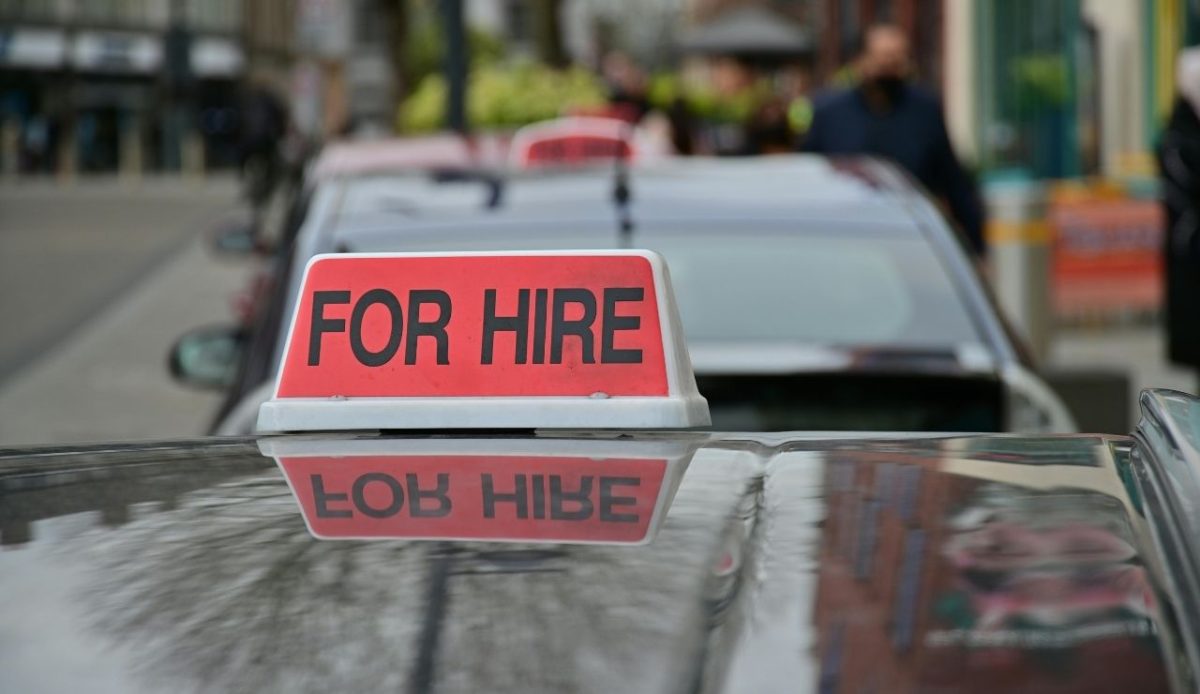 Rooftop of Taxi available                 