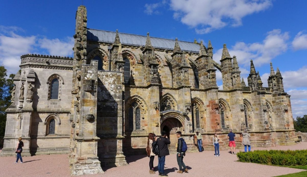 Rosslyn Chapel, Midlothian, Scotland                                