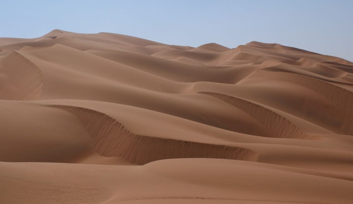 Rub' al Khali or Empty Quarter is the largest sand desert on earth, saudi arabia               