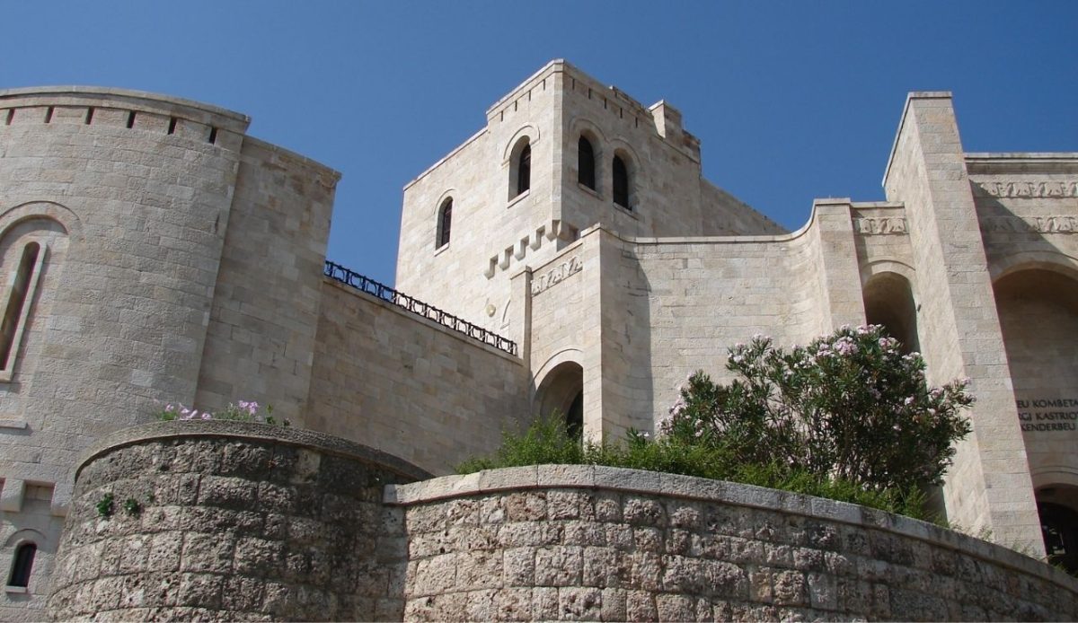 Skanderbeg Memorial Tomb, Lezhe, Albania                             