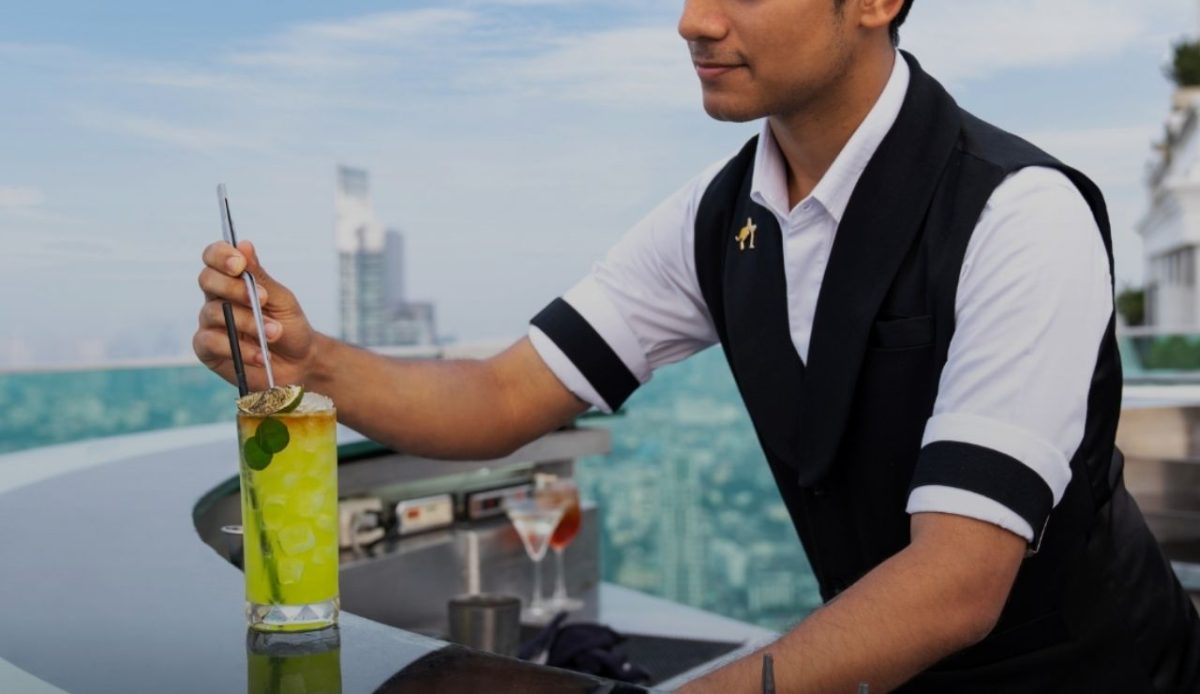 Sky Bar at Lebua, Bangkok, Thailand                            