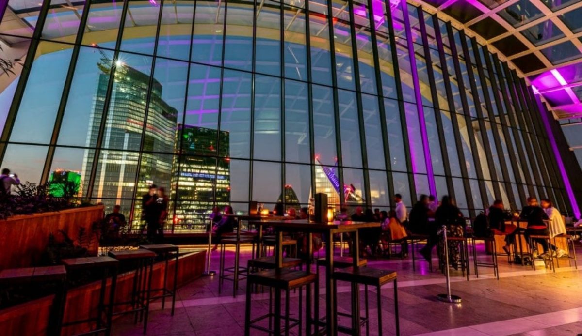 Sky Garden Bars, London, UK                             