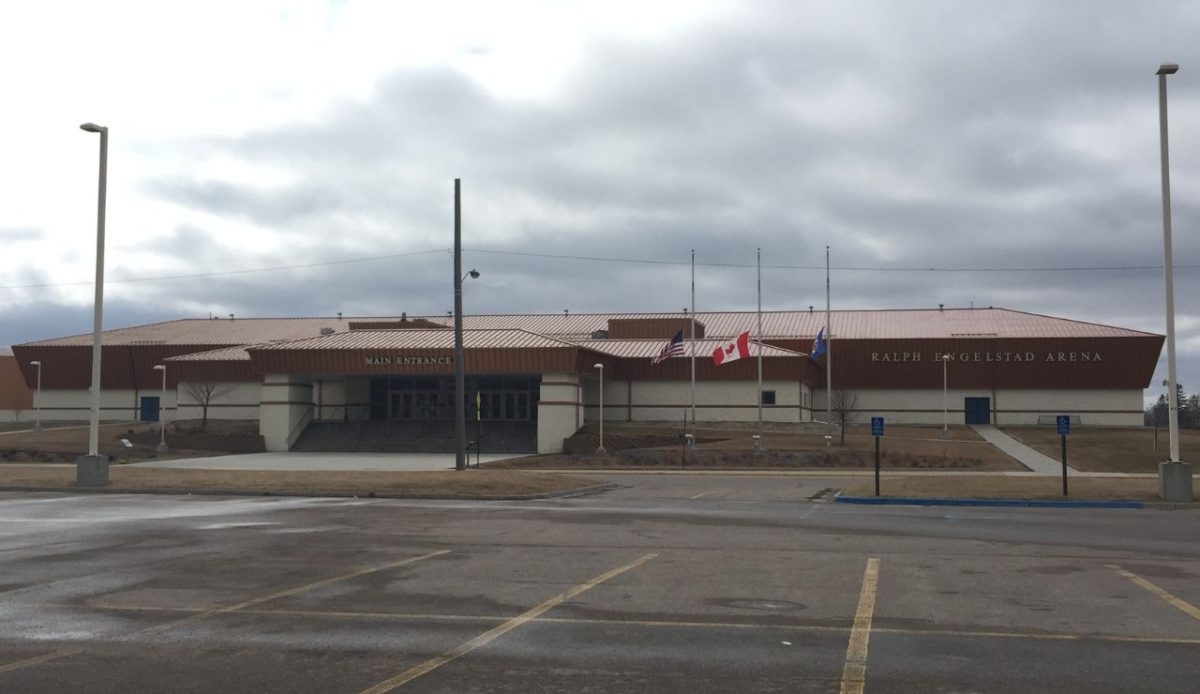The Mini Ralph Engelstad Arena, Thief River Falls, Minnesota.                             
