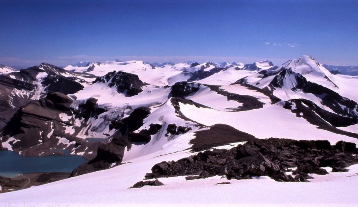 The Wapta Icefield                         