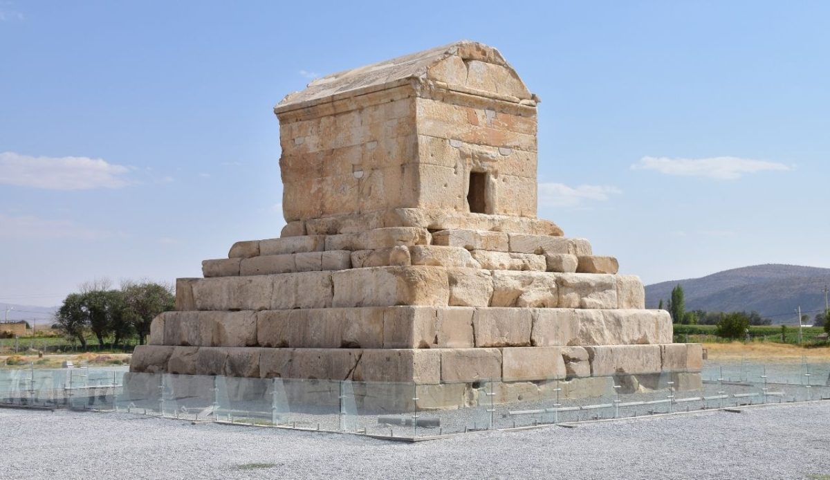 Tomb of Cyrus the Great, Pasargadae, Iran                               