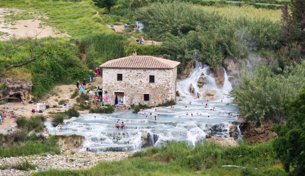 Saturnia Hot Springs, Italy