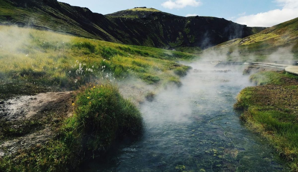 Reykjadalur Hot River, Iceland
