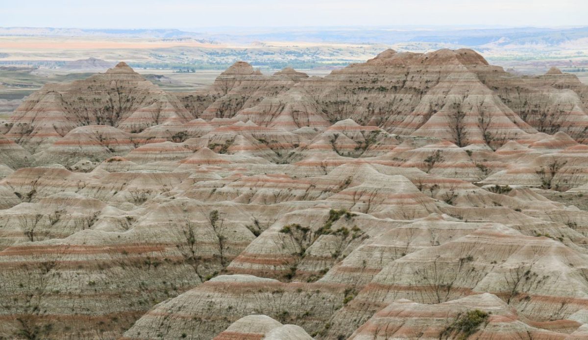 Badlands National Park, South Dakota, USA 