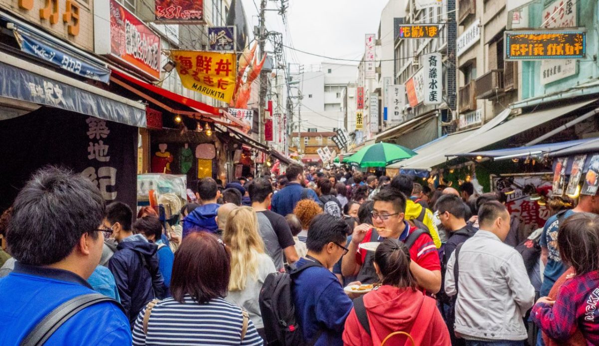 Tsukiji Outer Market, Tokyo, Japan