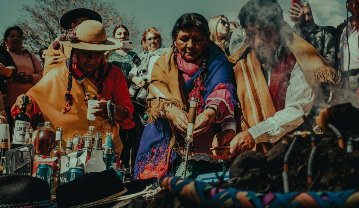 Traditional Pachamama Ritual, Ecuador