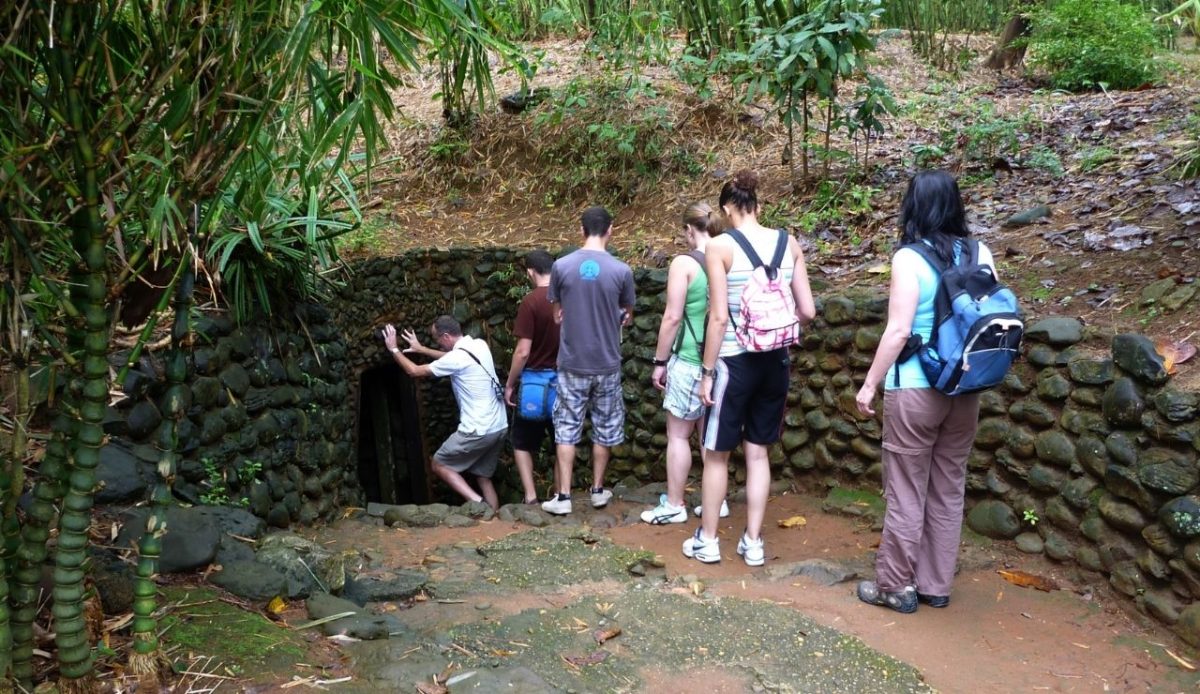 Vinh Moc Tunnels, Quang Tri Province, Vietnam                           