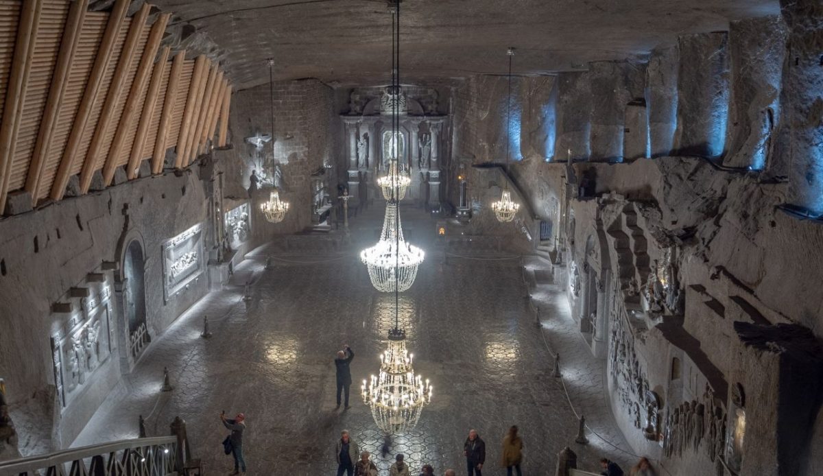 Wieliczka Salt Mine, Poland                            